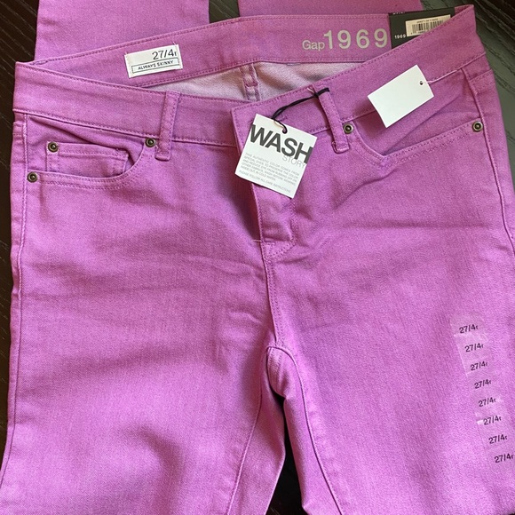 GAP Denim - Gap Skinny jeans purple size 27 brand new